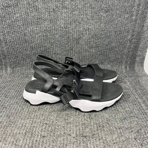 Sorel Black and White Women's Sandals